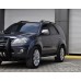 Пороги алюминиевые "Newstar Grey" для Toyota Fortuner